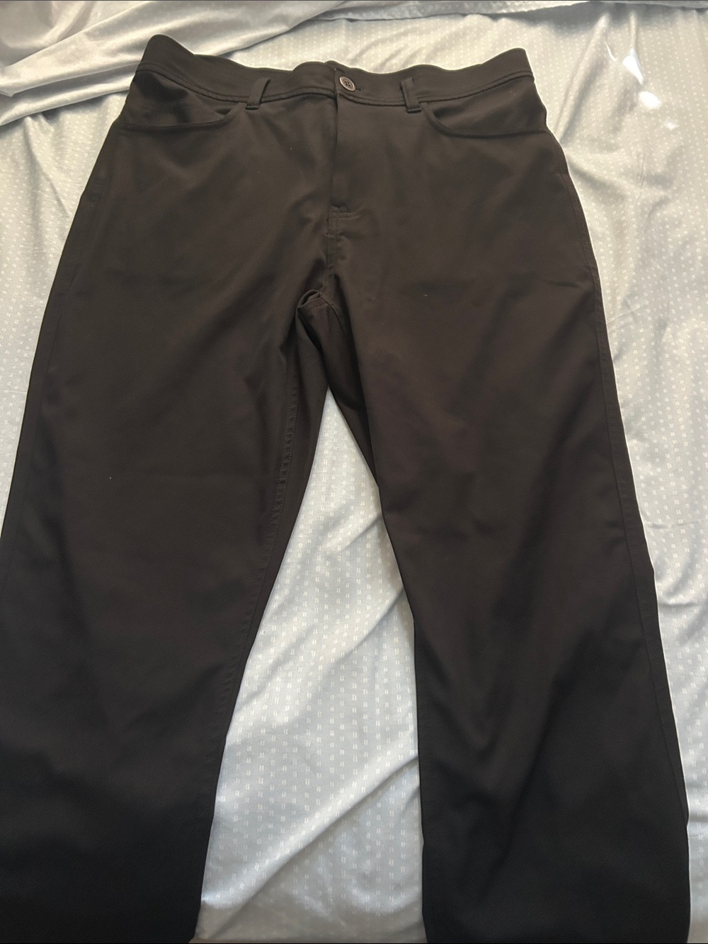 32 Degrees Men's Black Stretch Chinos